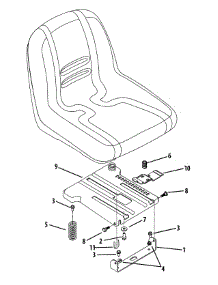 Seat Adjustment parts for Columbia Z-Series 17AF2ACK897 / 2013 from AppliancePartsPros.com