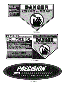 Label Map parts for Craftsman Push Walk-Behind Mower 11A-A0BR799 / 2014 from AppliancePartsPros.com