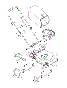 General Assembly parts for Craftsman Push Walk-Behind Mower 11A-B13R799 / 2013 from AppliancePartsPros.com