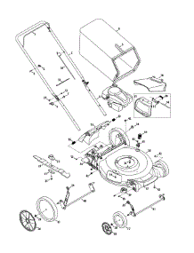 General Assembly parts for Craftsman Push Walk-Behind Mower 11A-B21E099 / 2013 from AppliancePartsPros.com