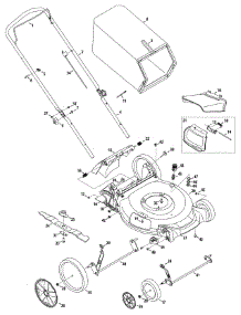 General Assembly parts for Craftsman Push Walk-Behind Mower 11A-B28G099 / 2010 from AppliancePartsPros.com