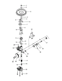 Transmission parts for Craftsman Self-Propelled Walk-Behind Mower 12A-967K099 / 1997 from AppliancePartsPros.com