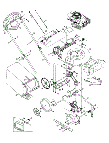 General Assembly parts for Craftsman Self-Propelled Walk-Behind Mower 12ABD32J799 / 2014 from AppliancePartsPros.com