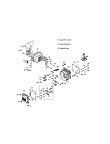 5X65ru Cylinder Head parts for Craftsman Self-Propelled Walk-Behind Mower 12ABD32J799 / 2015 from AppliancePartsPros.com