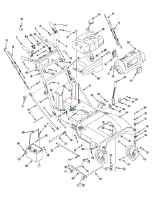 General Assembly parts for Craftsman Self-Propelled Walk-Behind Mower 12AE764H099 / 2009 from AppliancePartsPros.com