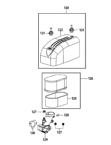 4P90mub Air Intake parts for Craftsman Self-Propelled Walk-Behind Mower 12AE76JU099 / 2013 from AppliancePartsPros.com