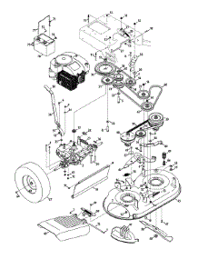 Deck & Drive parts for Craftsman Self-Propelled Walk-Behind Mower 12AE76JU099 / 2013 from AppliancePartsPros.com