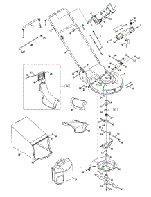 General Assembly parts for Craftsman Self-Propelled Walk-Behind Mower 12AE999K299 / 2008 from AppliancePartsPros.com