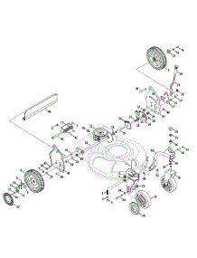 Drive Assembly parts for Craftsman Self-Propelled Walk-Behind Mower 12AE999P099 / 2010 from AppliancePartsPros.com