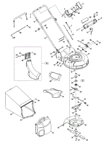 General Assembly parts for Craftsman Self-Propelled Walk-Behind Mower 12AE999P099 / 2011 from AppliancePartsPros.com