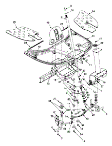 Steering parts for Craftsman Lawn Tractor 13A-325-099 / 1999 from AppliancePartsPros.com