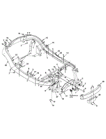 Deck Stabilizer Assembly parts for Craftsman Lawn Tractor 13A-344-099 / 2003 from AppliancePartsPros.com