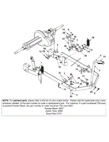 Lift Arm Assembly parts for Craftsman Lawn Tractor 13A-344-099 / 2003 from AppliancePartsPros.com