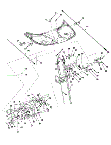Pedal Assemblies parts for Craftsman Lawn Tractor 13A-344-099 / 2003 from AppliancePartsPros.com
