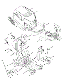 Hood & Grille parts for Craftsman Lawn Tractor 13AL78ST299 / 2012 from AppliancePartsPros.com