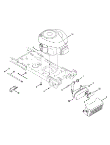 Engine Accessories parts for Craftsman Lawn Tractor 13AN77SS099 / 2012 from AppliancePartsPros.com