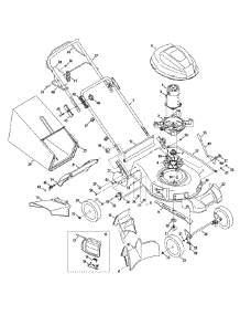 General Assembly parts for Craftsman Electric Mower 18A-182-799 / 2009 from AppliancePartsPros.com