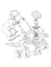 General Assembly parts for Craftsman Electric Mower 18A-182-799 / 2010 from AppliancePartsPros.com