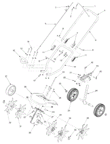 General Assembly parts for Craftsman Tiller 21A-144R099 from AppliancePartsPros.com