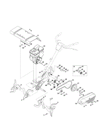 Tine & Drive parts for Craftsman Tiller 21A-344E299 / 2011 from AppliancePartsPros.com