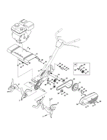 Tine & Drive parts for Craftsman Tiller 21A-34M8799 / 2013 from AppliancePartsPros.com