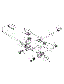 Transmission parts for Craftsman Tiller 21AA404D299 / 2010 from AppliancePartsPros.com