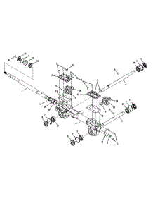 Transmission parts for Craftsman Tiller 21AA404D299 / 2012 from AppliancePartsPros.com