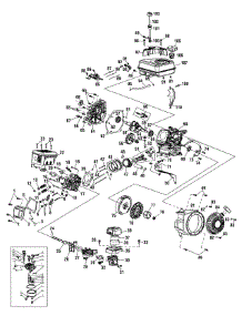 Engine Assembly 170-T0a parts for Craftsman Tiller 21AB40M1099 / 2010 from AppliancePartsPros.com