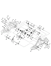 Gearbox Assembly parts for Craftsman Tiller 21AB45M5099 / 2010 from AppliancePartsPros.com