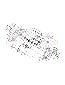 Gearcase parts for Craftsman Tiller 21AB45M5099 / 2011 from AppliancePartsPros.com