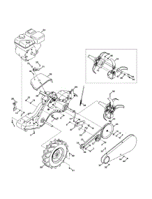 Tine & Drive parts for Craftsman Tiller 21AB45M5099 / 2011 from AppliancePartsPros.com
