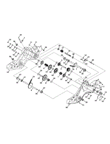 Transmission parts for Craftsman Tiller 21AB45M8799 / 2012 from AppliancePartsPros.com