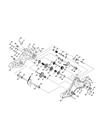 Transmission parts for Craftsman Tiller 21AB45M8799 / 2013 from AppliancePartsPros.com