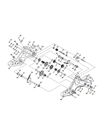Transmission parts for Craftsman Tiller 21AB47M6099 / 2011 from AppliancePartsPros.com