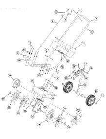 General Assembly parts for Craftsman Tiller 21AS144R799 from AppliancePartsPros.com