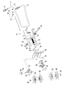 General Assembly parts for Craftsman Tiller 21CS122R799 from AppliancePartsPros.com
