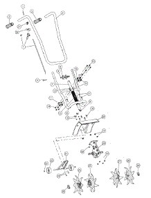 General Assembly parts for Craftsman Tiller 21ES122R799 from AppliancePartsPros.com
