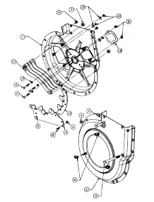 Housing Assembly parts for Craftsman Chipper-Shredder & Vac 245-315D099 / 1995 from AppliancePartsPros.com