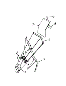 Chute Assembly parts for Craftsman Chipper-Shredder & Vac 246-331D099 / 1996 from AppliancePartsPros.com