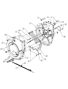 Chipper Assembly parts for Craftsman Chipper-Shredder & Vac 247-333C099 / 1997 from AppliancePartsPros.com