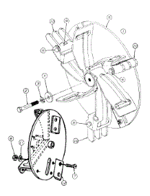 Impeller Assembly parts for Craftsman Chipper-Shredder & Vac 247-333C099 / 1997 from AppliancePartsPros.com