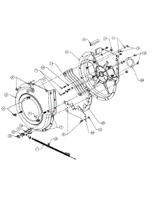 Housing Asembly parts for Craftsman Chipper-Shredder & Vac 247-335D099 / 1997 from AppliancePartsPros.com