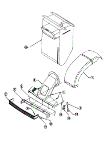 Nozzle Assembly parts for Craftsman Chipper-Shredder & Vac 247-335D099 / 1997 from AppliancePartsPros.com