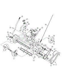 Auger Assembly parts for Craftsman Snow Thrower 247.11683 / 2011 from AppliancePartsPros.com