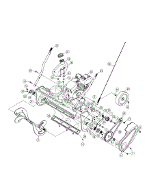 Auger & Shroud parts for Craftsman Snow Thrower 247.116830 / 2012 from AppliancePartsPros.com