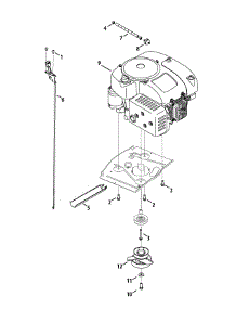 Engine Accessories parts for Craftsman Lawn Tractor 247.203690 / 2014 from AppliancePartsPros.com