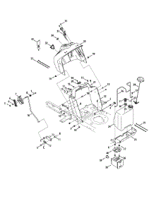 Dash parts for Craftsman Lawn Tractor 247.203710 / 2014 from AppliancePartsPros.com