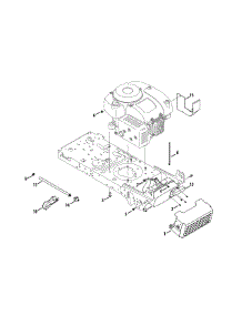 Engine Assembly parts for Craftsman Lawn Tractor 247.203710 / 2014 from AppliancePartsPros.com