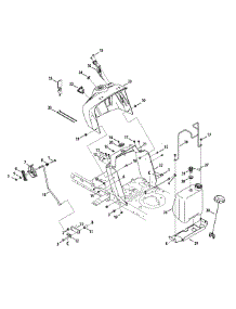 Dash & Fuel Tank parts for Craftsman Lawn Tractor 247.203730 / 2014 from AppliancePartsPros.com