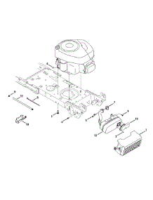 Engine Accessories parts for Craftsman Lawn Tractor 247.203740 / 2014 from AppliancePartsPros.com